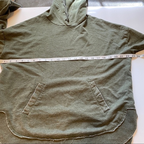 Z Supply comfy oversized pullover green hoodie XS - Picture 4 of 8